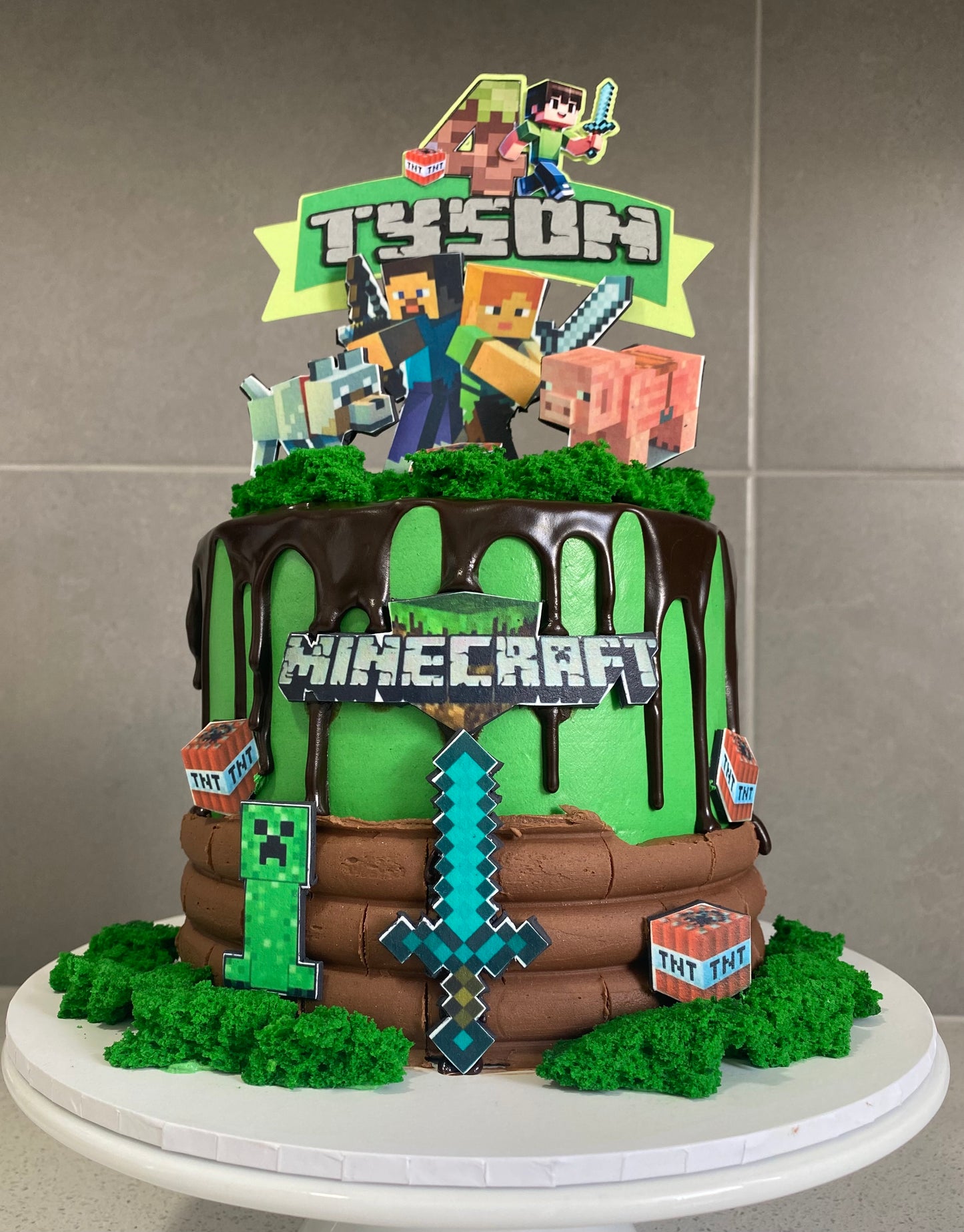 Minecraft Cake