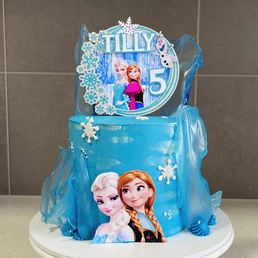 Frozen Theme Cake