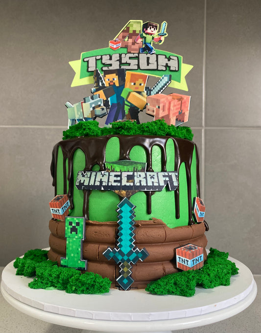 Minecraft Cake